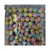 DIY handcrafted beaded jewelry with 6mm multi-color mixed acrylic round beads Item Picture
